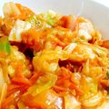 らがぶーりん's cooksnap of when they made 鶏胸肉豆板醤ケチャップ煮♪ケチャップ炒め.