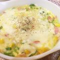 *nana*'s cooksnap of when they made 簡単☆時短☆10分で長葱キッシュ.