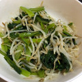 hachika♡'s cooksnap of when they made 小松菜ともやしのナムル.