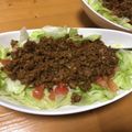 ぬーまいと0523's cooksnap of when they made 家族みんなで食べられる☆簡単タコライス.