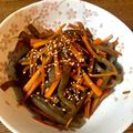 carolrun's cooksnap of when they made 免疫力↑にんじんとこんにゃくのきんぴら風.