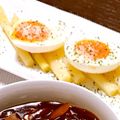 るまみ's cooksnap of when they made ホワイトアスパラガス　半熟玉子のソースで.