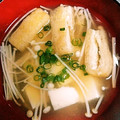 ムーミン☆ママ's cooksnap of when they made 京揚げと豆腐のお味噌汁.