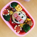 kuru☆彡's cooksnap of when they made 大好き！アンパンマン キャラ弁 体付き☆.