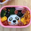 kuru☆彡's cooksnap of when they made 【✿簡単キャラ弁パンダ✿】.