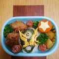 ネコナデコ's cooksnap of when they made 仮面ライダージオウ ゲイツ キャラ弁.