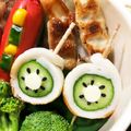 ぷゆら☆'s cooksnap of when they made ❁きゅうりでキウイ❁お弁当のサブキャラ♩.