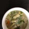 ☆ましゅしゅ★'s cooksnap of when they made 生姜が香る！押し麦の野菜たっぷりスープ.