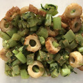 ＊はあさ＊'s cooksnap of when they made 大根葉とちくわのゴマ炒め。.