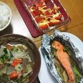 ぐりんぶー♪'s cooksnap of when they made トースター15分★鮭とコーンのホイル焼き.