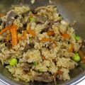 Linoco20126's cooksnap of when they made 牛肉と生姜の混ぜごはん.