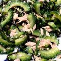 mayugoma's cooksnap of when they made 美白と疲労回復に！ゴーヤのツナ昆布和え.