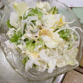 obaka's cooksnap of when they made レタスと新玉と胡瓜とツナ卵のサラダ.