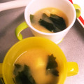 choco831's cooksnap of when they made ＊じゃがいもとワカメのみそ汁＊.