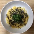 かおり♡♡♡'s cooksnap of when they made 簡単ヘルシー！塩こんぶde卵かけスパ.