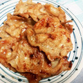 まぶたん's cooksnap of when they made 1:1:1のたれ☆簡単生姜焼き♪.