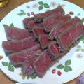 あいりーー's cooksnap of when they made フライパン de 簡単ローストビーフ.