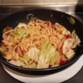 tomayto's cooksnap of when they made 塩トマト焼うどん.