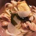ahirunrun✩'s cooksnap of when they made だしがおいしい♪鶏きつねうどん.