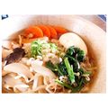ｍａａ♡ダイエット中's cooksnap of when they made こんにゃく麺で鍋焼きうどん！.