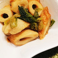 hapiyumi's cooksnap of when they made ちくわとレタスで簡単☆オイスター炒め☆.