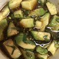 クックJAQ6EL☆'s cooksnap of when they made めんつゆアボカド漬け.