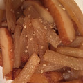 いずみはる's cooksnap of when they made 大根とさつま揚げのきんぴら＊。.