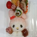 めいめい☆☆☆'s cooksnap of when they made 簡単♪『マイメロちゃん♡』おにぎり♪弁当.