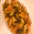 クックOXU5ZQ☆'s cooksnap of when they made ☆チンゲン菜と鶏肉と厚揚げの甘酢炒め☆.