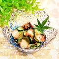なつき☆ミ's cooksnap of when they made たこときゅうりのお酢の物.