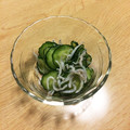 take♪aki♪'s cooksnap of when they made キュウリとしらすの☆さっぱり和え物.