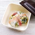 ❊プゥ❊'s cooksnap of when they made おかひじき・大豆・梅のおにぎり（握り前）.