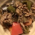 ディナーカレー's cooksnap of when they made 茄子と牛肉の甘辛オイスター炒め♥簡単☆.