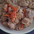 もりのりころ's cooksnap of when they made カット野菜で卵とじ肉野菜炒め.