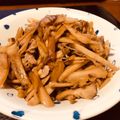 クック4Y8V9E☆'s cooksnap of when they made ☆免疫力アップ！ゴボウと舞茸のキンピラ.