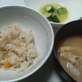 ともきゃんママ's cooksnap of when they made 豚バラとネギの炊き込みご飯.