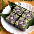 Miiyasusho's cooksnap of when they made キュウリとカニカマの飾り巻き寿司♡.