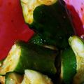 ふぁんたにゃん's cooksnap of when they made 簡単☆ラー油deきゅうりのピリ辛漬け.