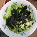 こつぶはゆっちー's cooksnap of when they made レタスと韓国海苔のサラダ.