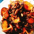 ＭＩ−ＳＡＮ's cooksnap of when they made ザ！豆板醤なす.