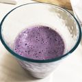 まぁにゃんちゅ's cooksnap of when they made バナナとブルーベリーのスムージー.