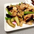 mk111♡'s cooksnap of when they made 茄子ピーマン豚肉のピリ辛炒め♪.