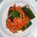 きらり流れ星's cooksnap of when they made ストレス解消!?きゅうりの浅漬け♪.