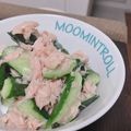 ゆたんぽまま。's cooksnap of when they made ビニール袋で簡単☆ツナと胡瓜のピリ辛和え.