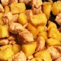 chaya゜'s cooksnap of when they made 鶏ささみとじゃがいものバターポン酢炒め.