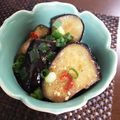 マメちゃんまま's cooksnap of when they made m茄子の韓国風南蛮漬け.