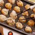 okitas99's cooksnap of when they made たこ焼き器で簡単☆アツアツ揚げシュウマイ.