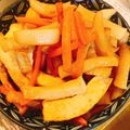 ○・ω・○はむはむ's cooksnap of when they made 厚揚げ･大根･人参のきんぴら。お弁当にも.