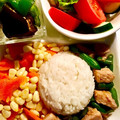 ame-ikuru's cooksnap of when they made タイ風 豚とインゲン豆バジル炒め 海外.