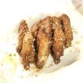さえきぴの's cooksnap of when they made 簡単カリカリ手羽中の唐揚げ・甘辛タレ.